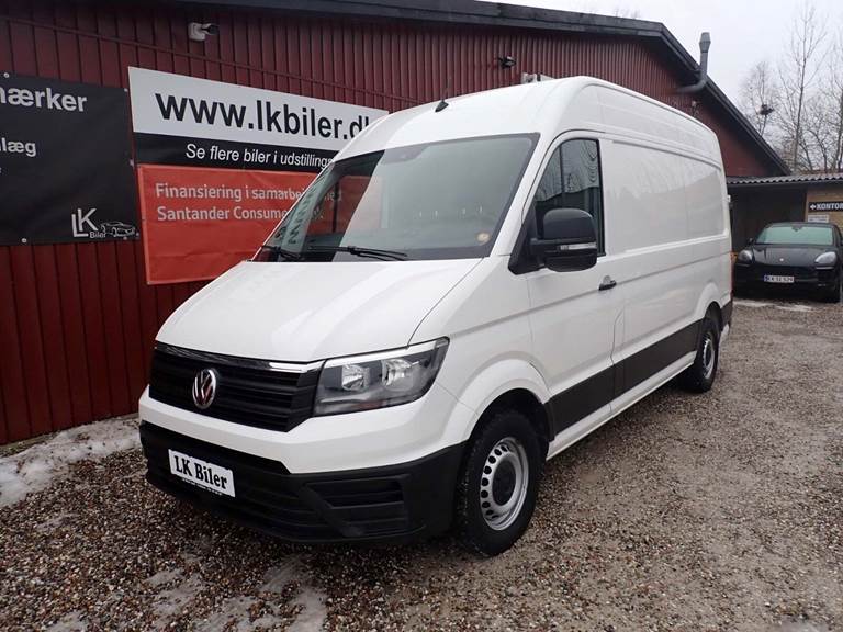 VW Crafter 30 2,0 TDi 177 Kassevogn L3H2 aut.