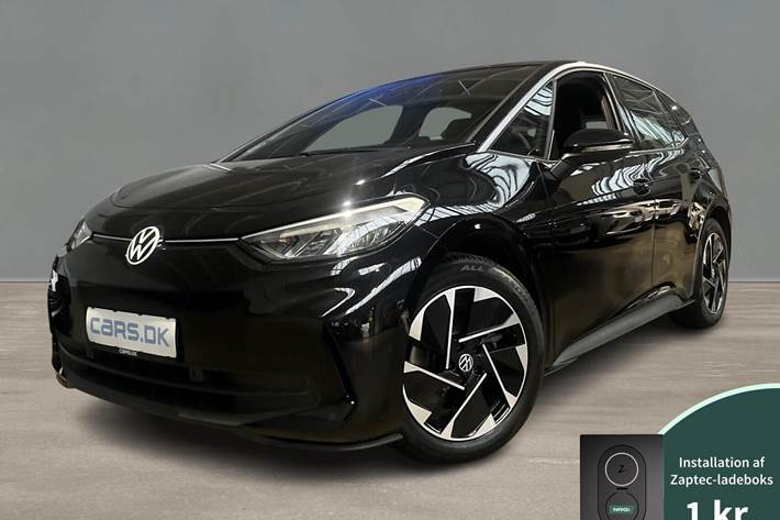 Sort VW ID.3 fra 2023 set udefra