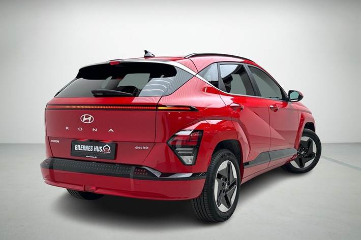 Rød Hyundai Kona fra 2023