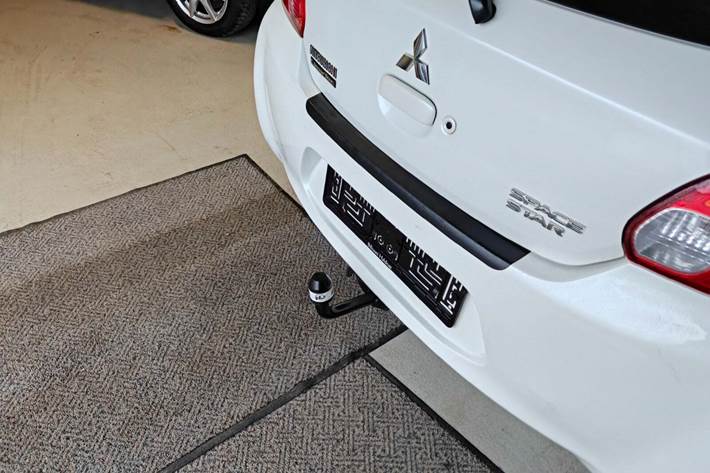 Gul Mitsubishi Space Star fra 2015