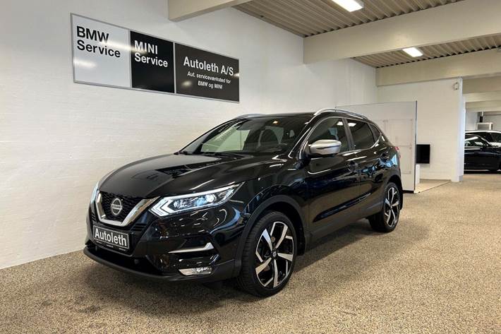 Sort Nissan Qashqai fra 2018