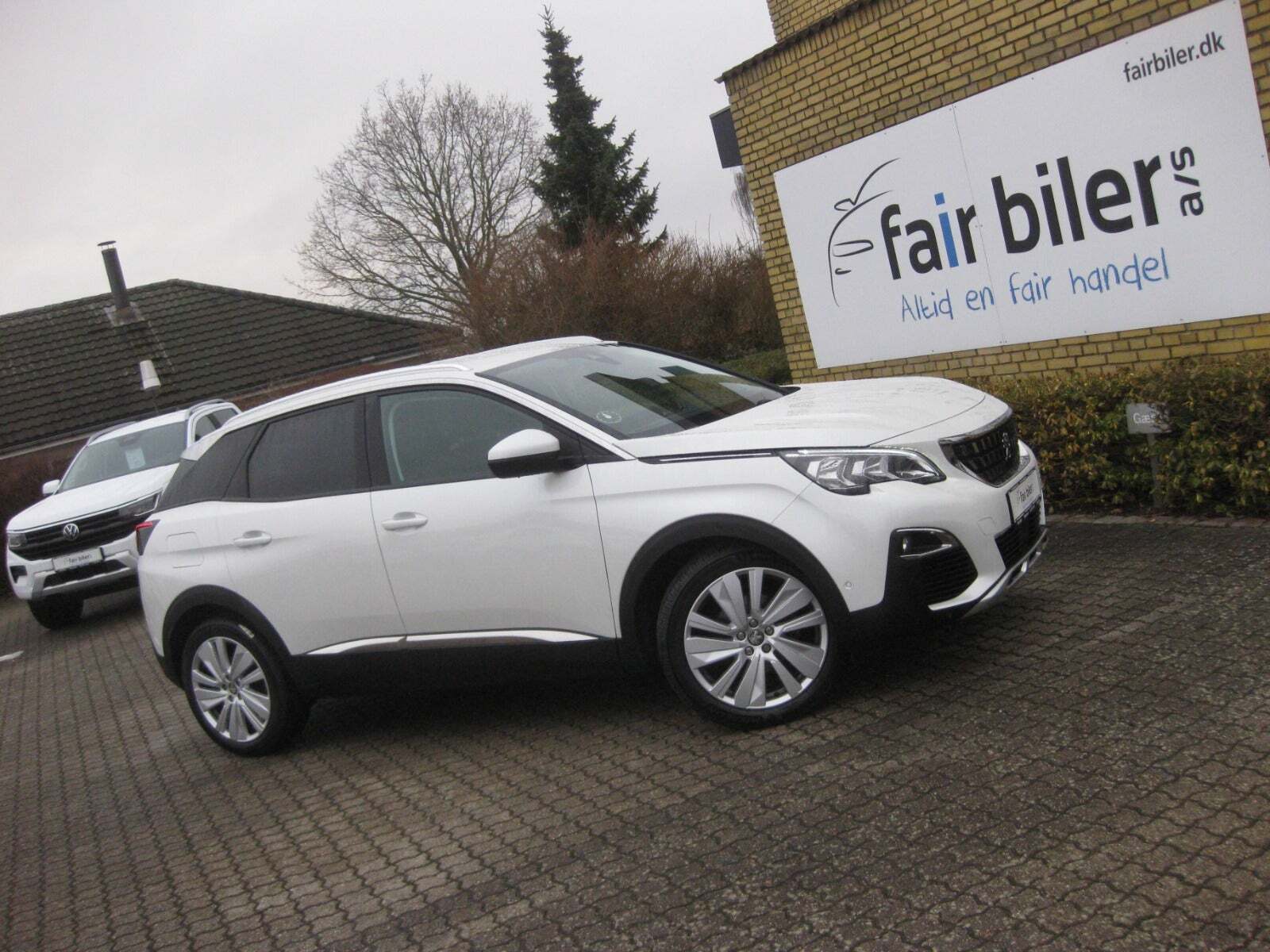 Hvid Peugeot 3008 fra 2019