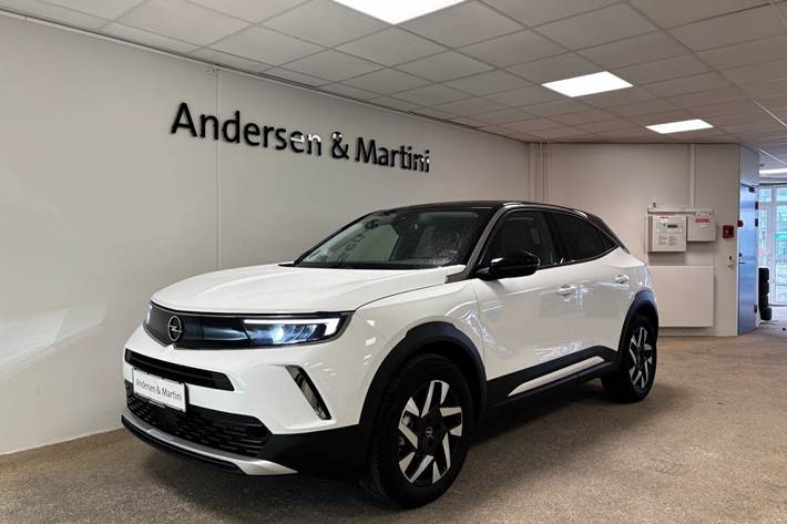 Hvid Opel Mokka-e fra 2023