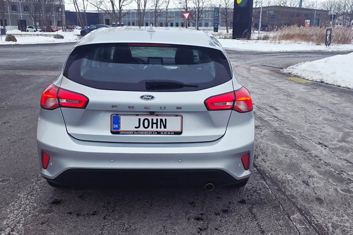 Grå Ford Focus fra 2019