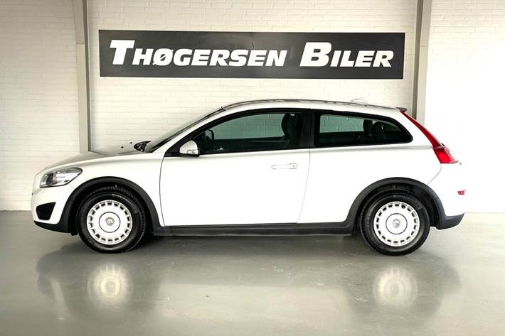 Hvid Volvo C30 fra 2011
