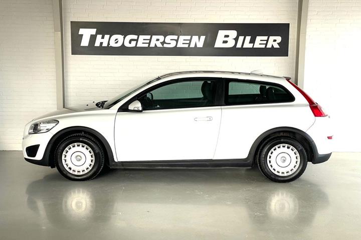 Hvid Volvo C30 fra 2011
