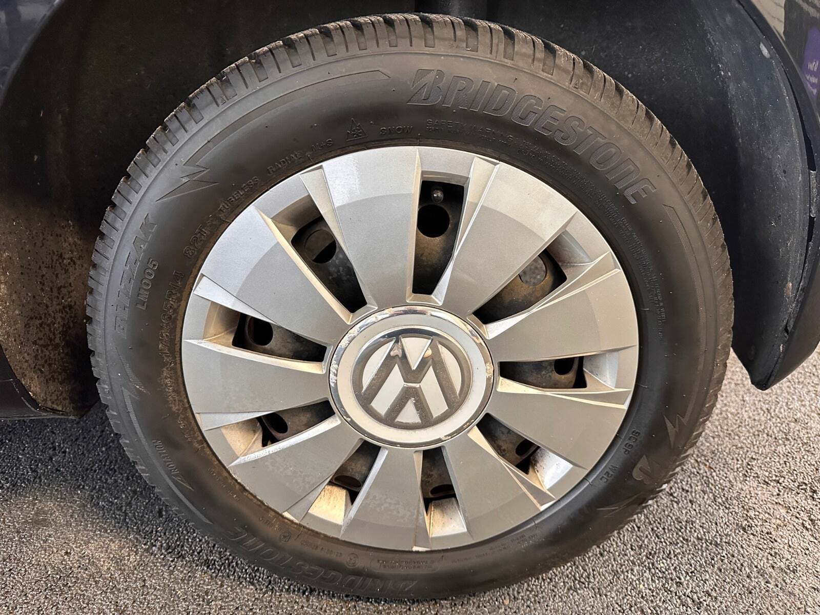 Sort VW UP! fra 2017