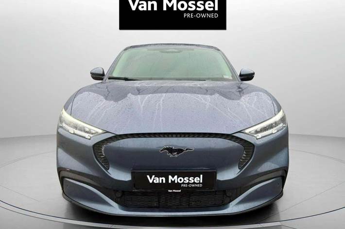 Blå Ford Mustang Mach-E fra 2021