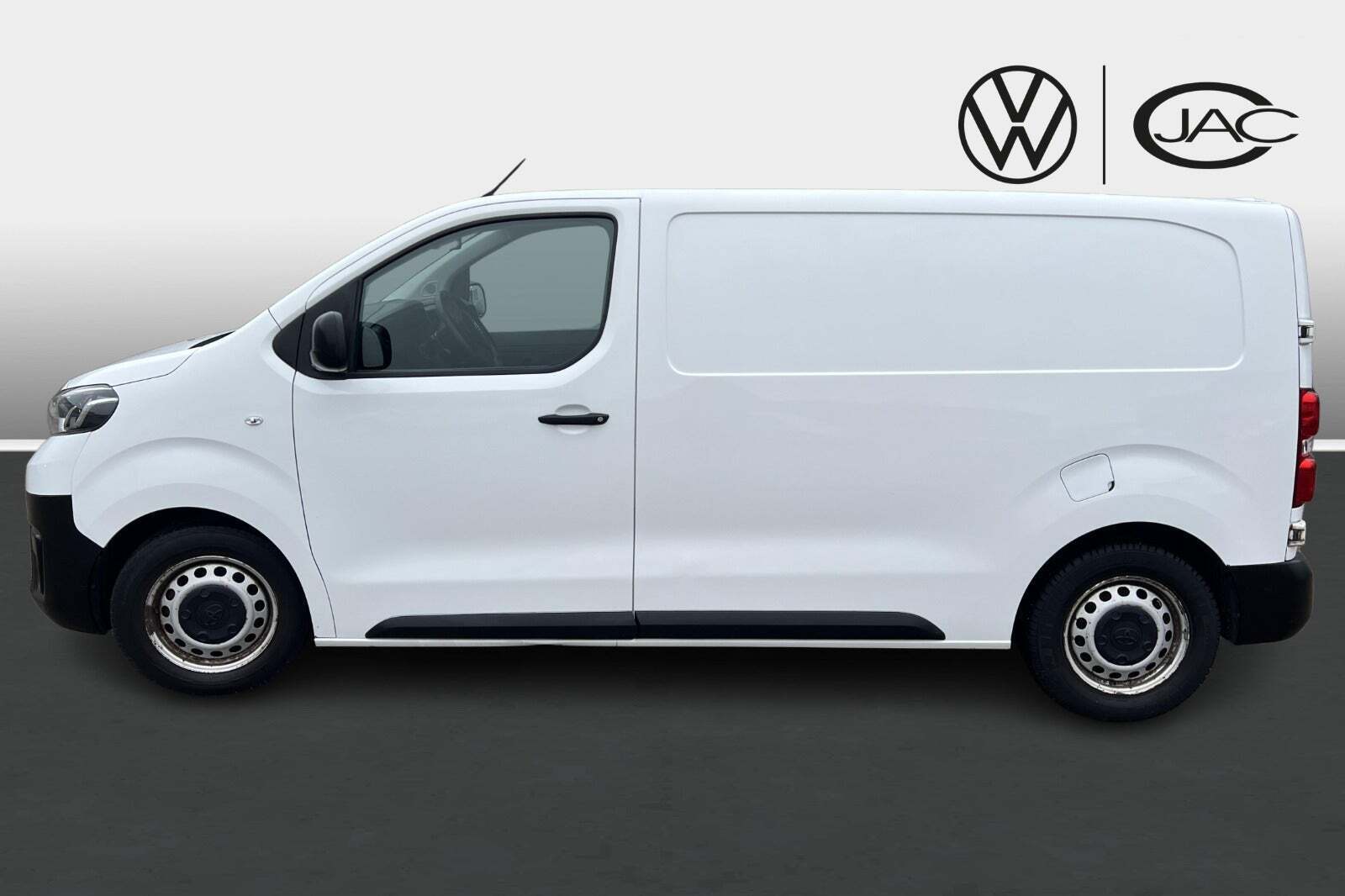 Hvid Toyota ProAce fra 2019