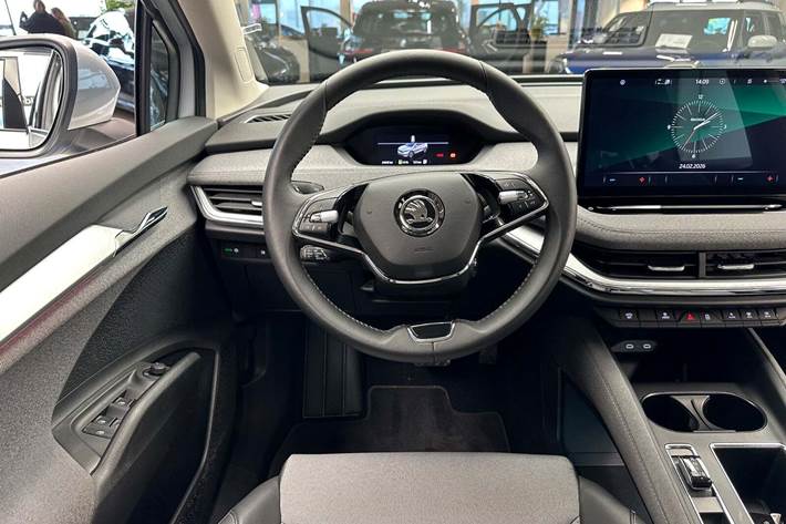 Sølv Skoda Enyaq fra 2023