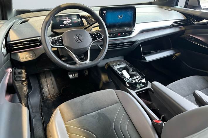 Grå VW ID.4 fra 2022