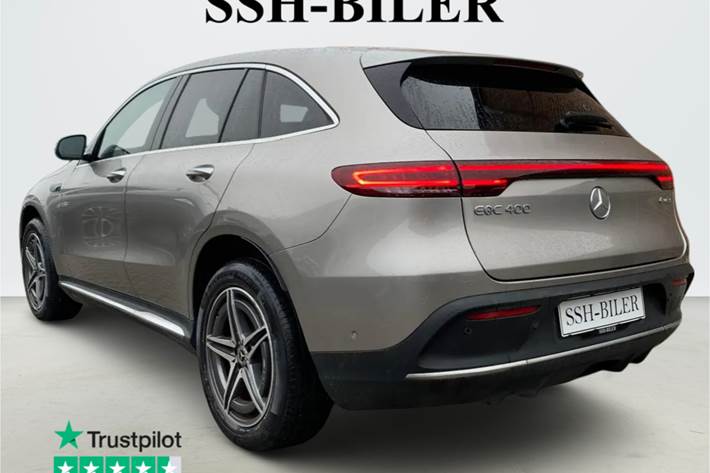 Beige Mercedes EQC400 fra 2022