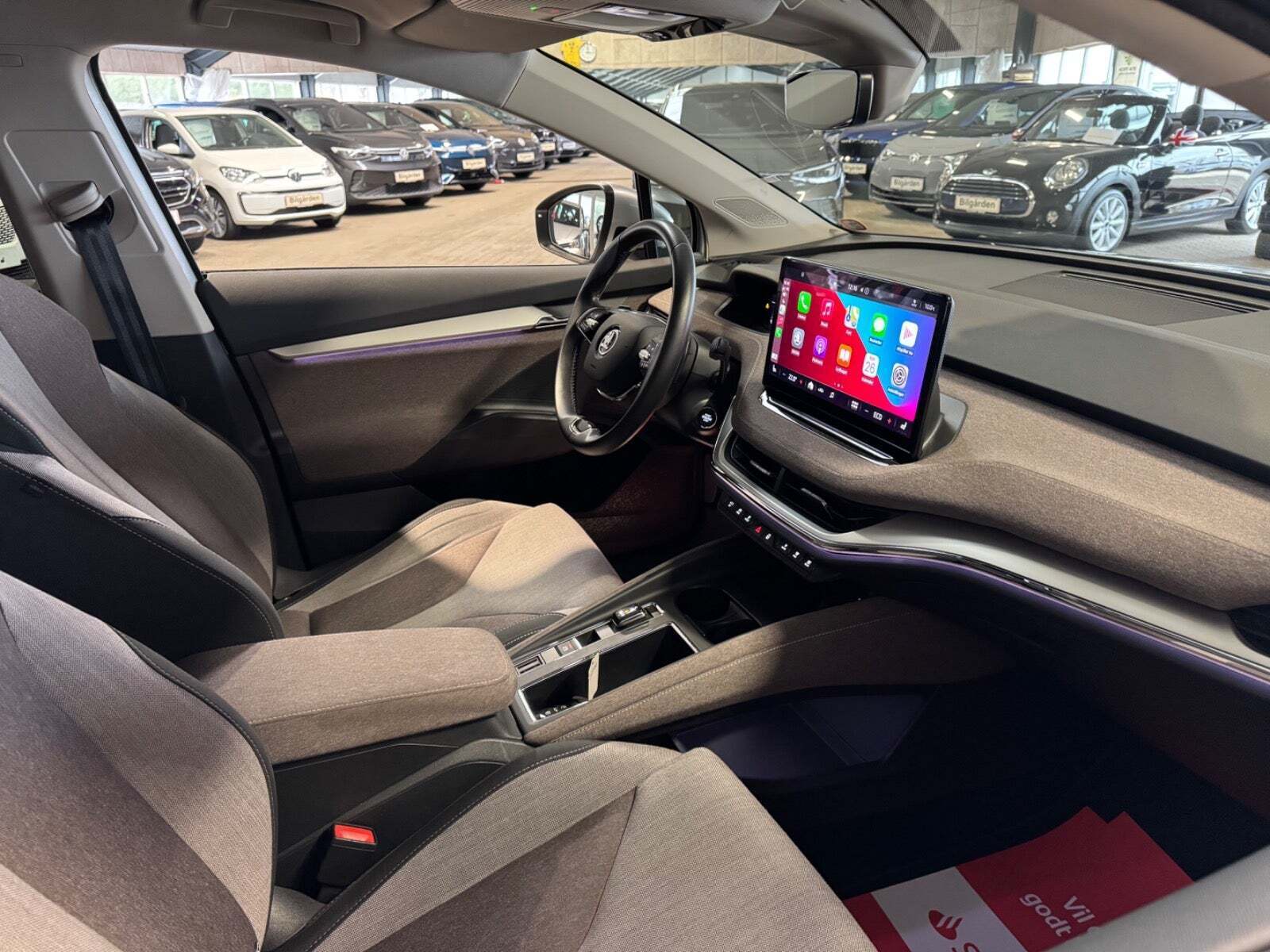 Sølv Skoda Enyaq fra 2021