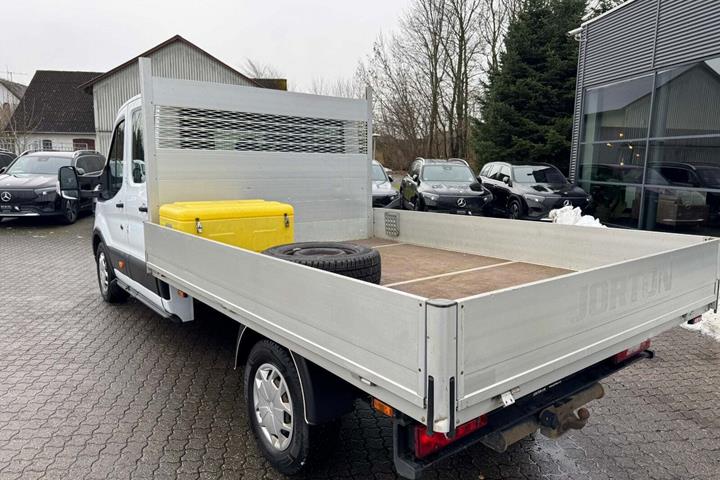 Hvid Ford Transit 350 L3 Chassis fra 2021