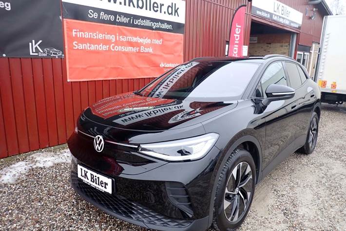 Sort VW ID.4 fra 2025 set udefra