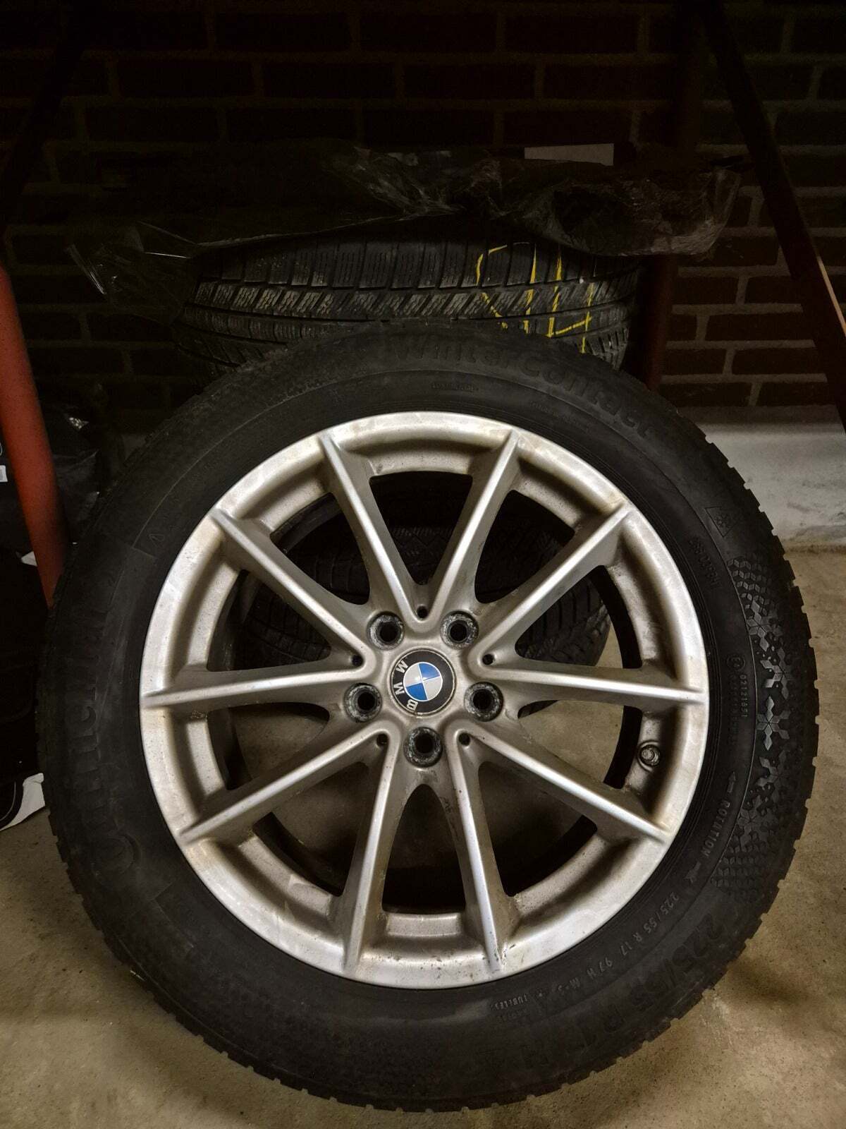 Hvid BMW 520d fra 2019