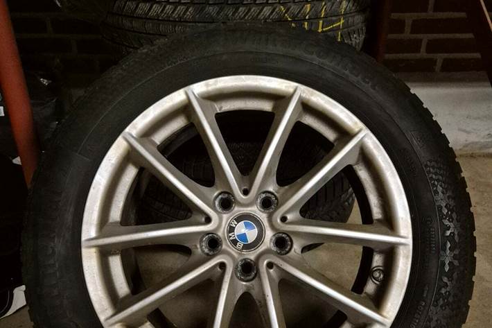 Hvid BMW 520d fra 2019