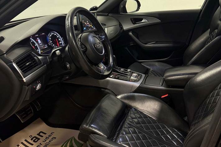 Sort Audi A6 fra 2017