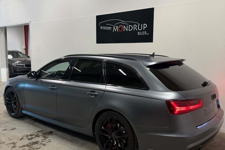 Sort Audi A6 fra 2017