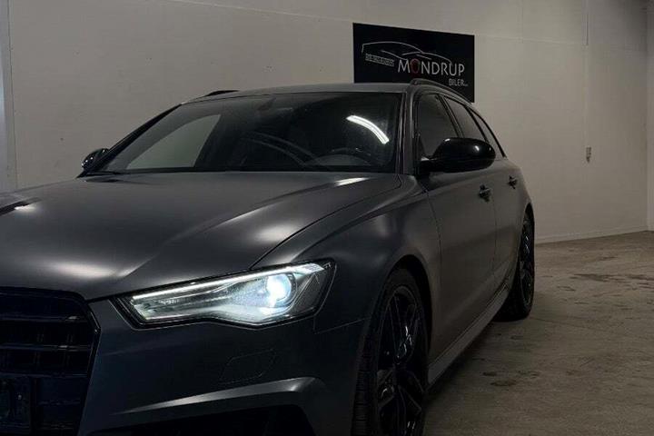 Sort Audi A6 fra 2017