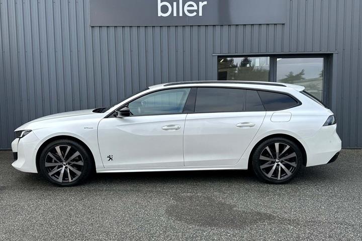 Hvid Peugeot 508 fra 2020