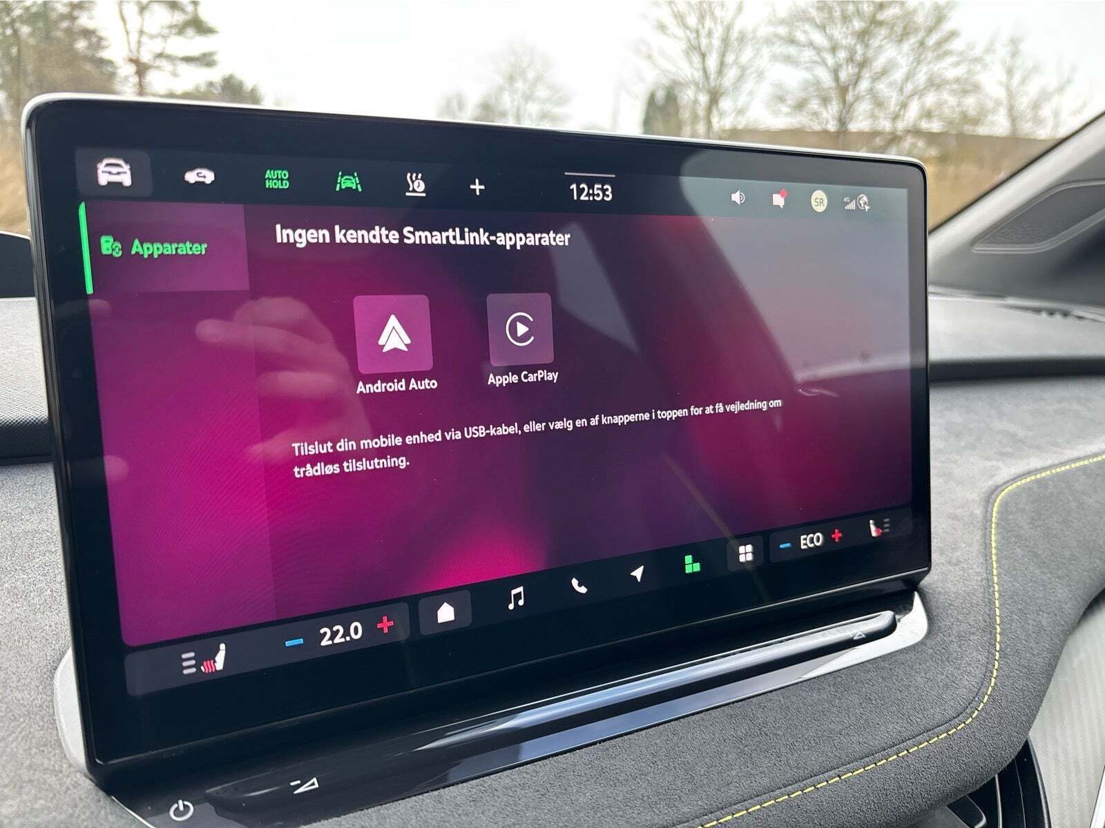 Sort Skoda Enyaq fra 2026