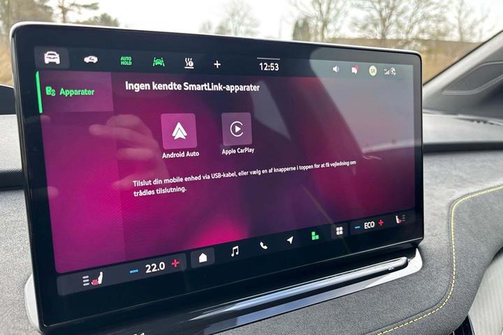 Sort Skoda Enyaq fra 2026