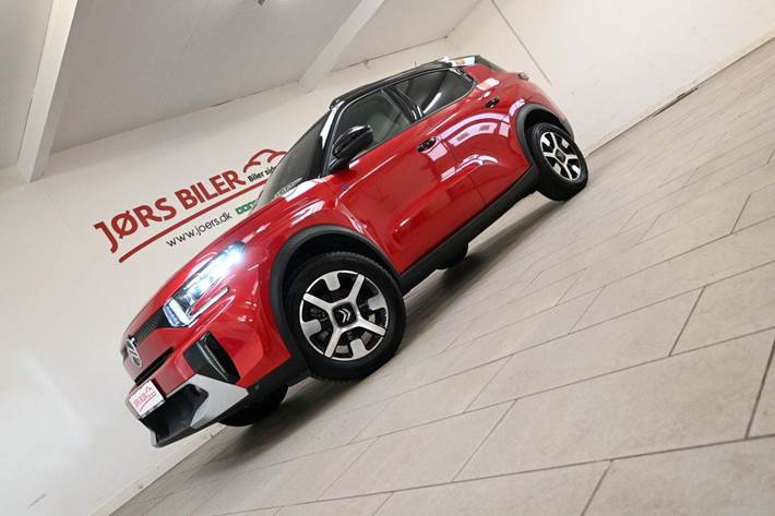 Rød Citroën e-C3 Aircross fra 2025