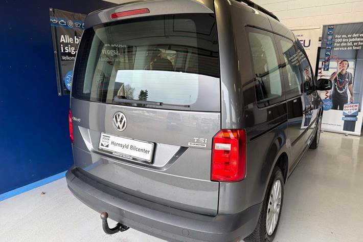 Grå VW Caddy fra 2016