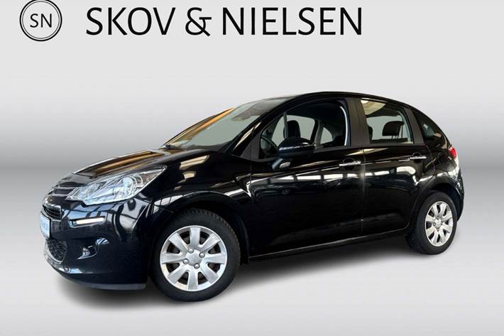 Sort Citroën C3 fra 2014 set udefra