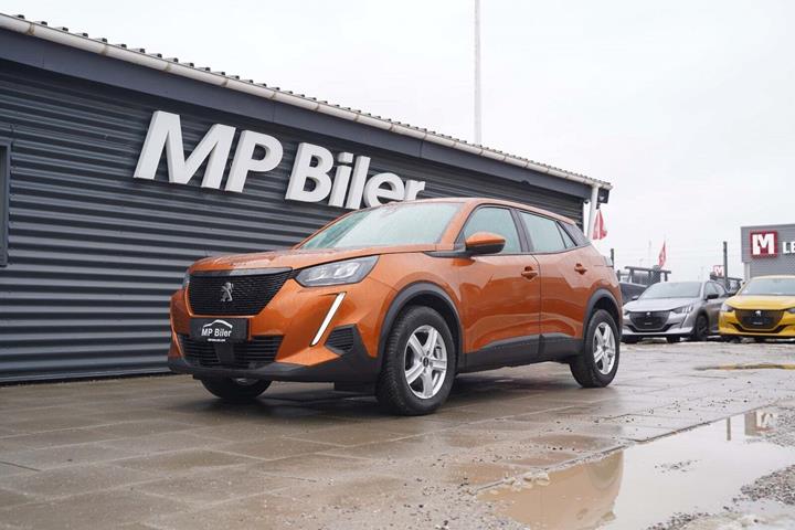 Kobber Peugeot 2008 fra 2020 set udefra