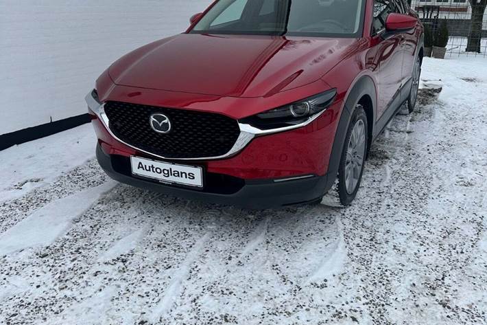 Rød Mazda CX-30 fra 2021