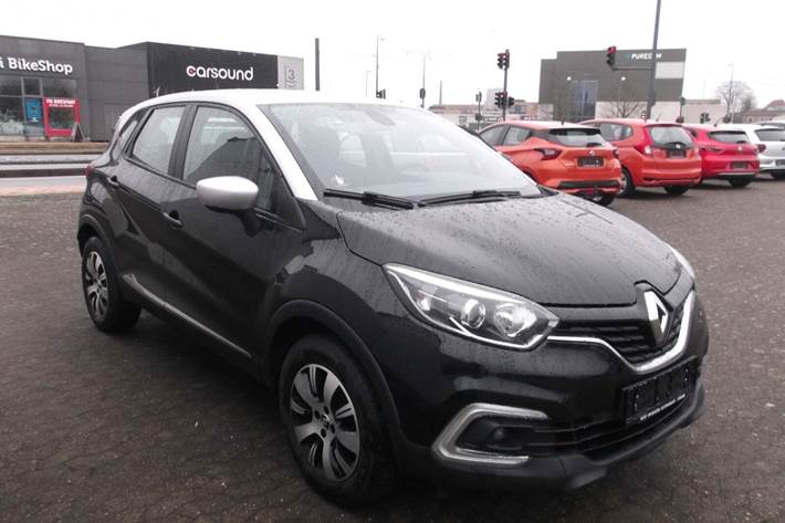 Sort Renault Captur fra 2017