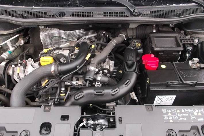 Sort Renault Captur fra 2017