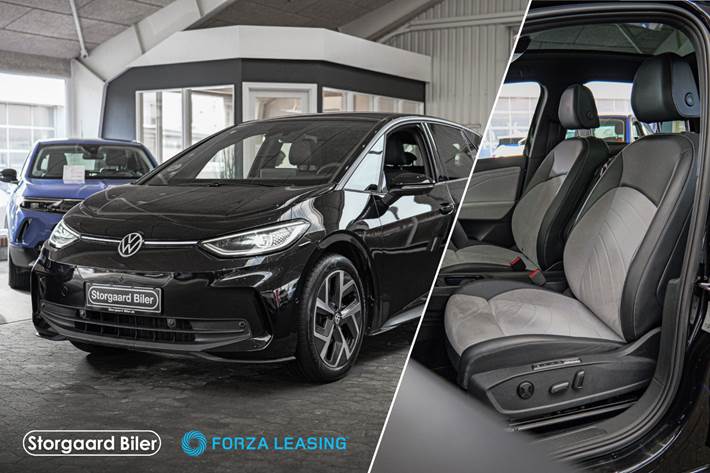 Sort VW ID.3 fra 2023