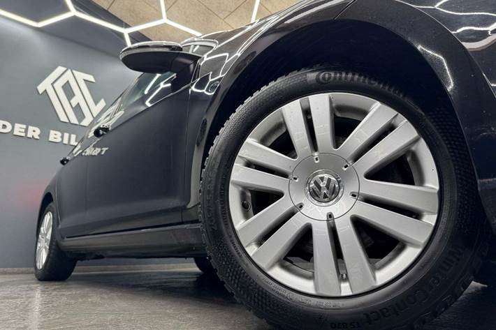 Sort VW Golf VII fra 2017