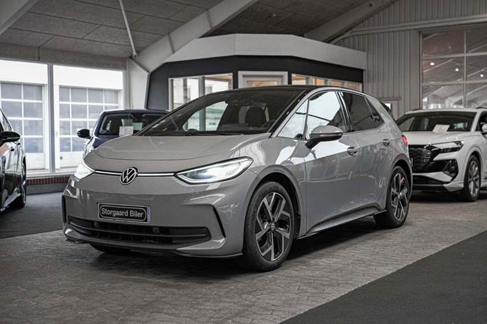 Grå VW ID.3 fra 2023