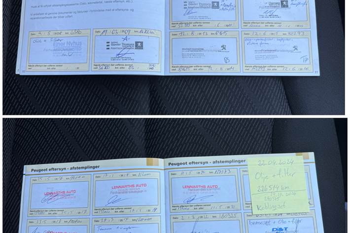 Sølv Peugeot 308 fra 2008