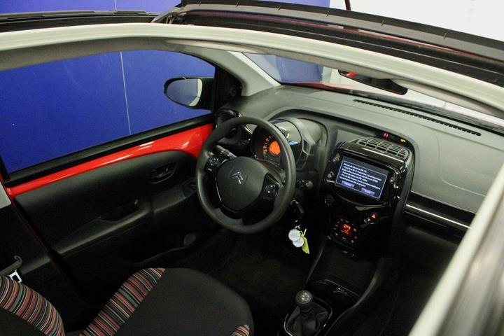 Rød Citroën C1 fra 2018