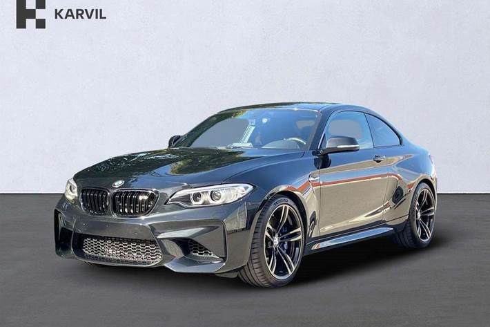 Sort BMW M2 fra 2016 set udefra