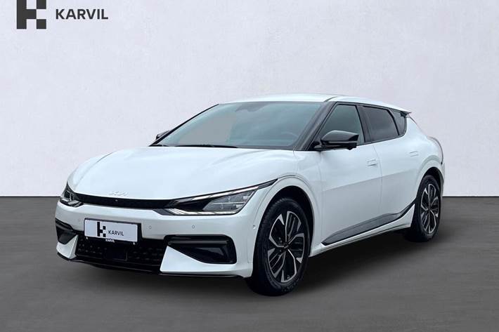 Hvid Kia EV6 fra 2022 set udefra