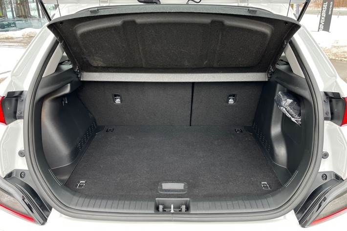 Hvid Hyundai Kona fra 2022