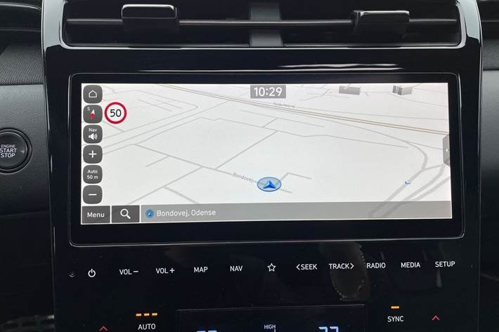Grå Hyundai Tucson fra 2023