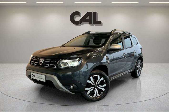 Sort Dacia Duster fra 2022 set udefra
