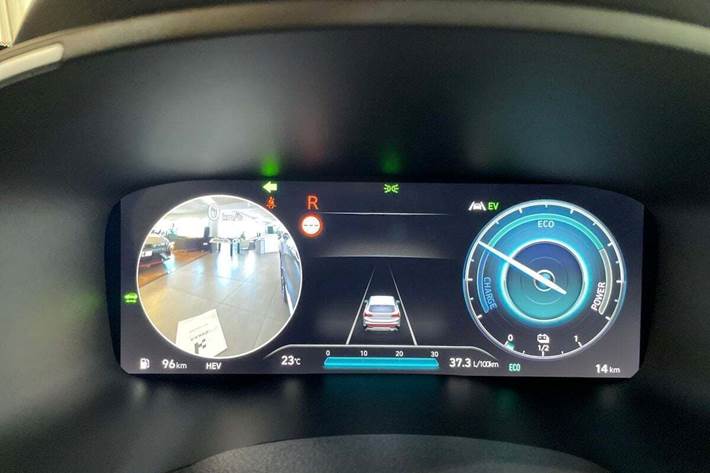 Sort Hyundai Santa Fe fra 2025