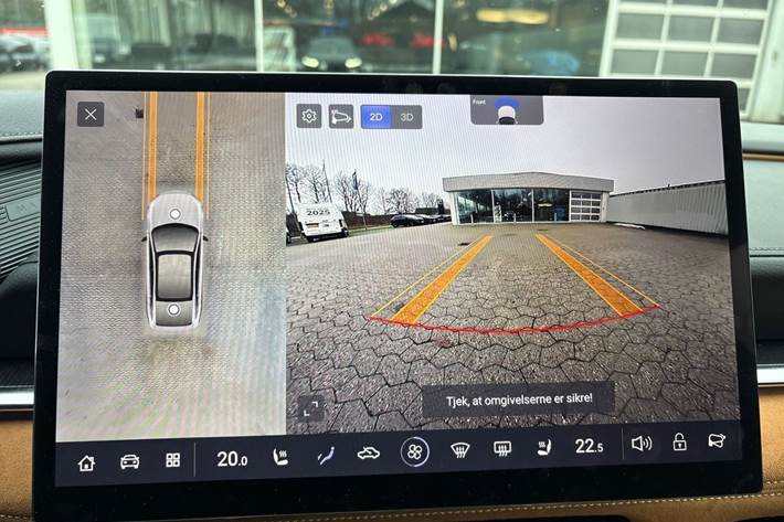 Blå Mazda 6e fra 2025