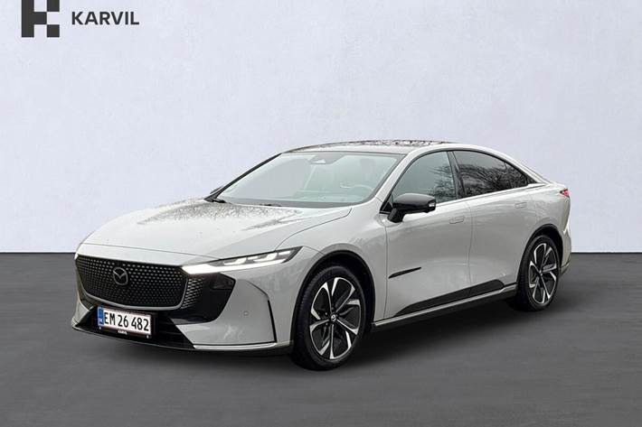 Grå Mazda 6e fra 2025 set udefra
