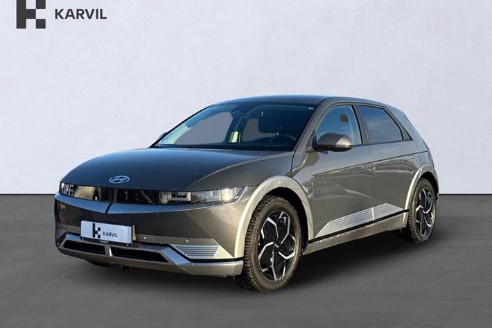 Grå Hyundai Ioniq 5 fra 2023 set udefra