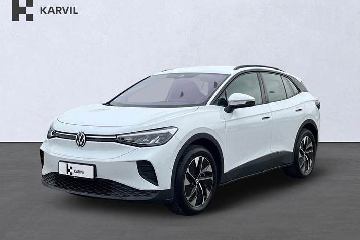 Hvid VW ID.4 fra 2025 set udefra