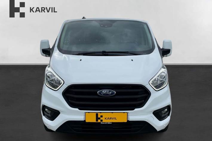 Hvid Ford Transit Custom 300L fra 2021